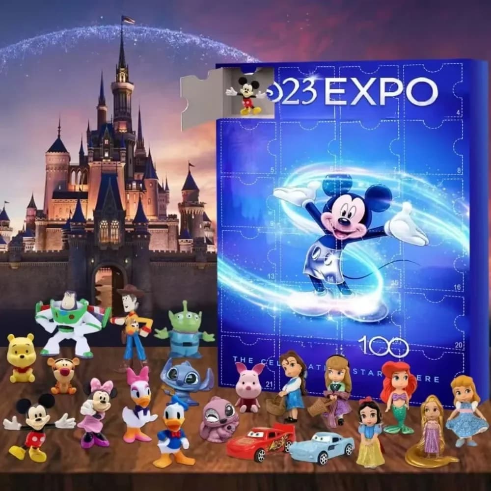 MINISO Kalendarz Adwentowy Stitch Lalka Kreskówkowa